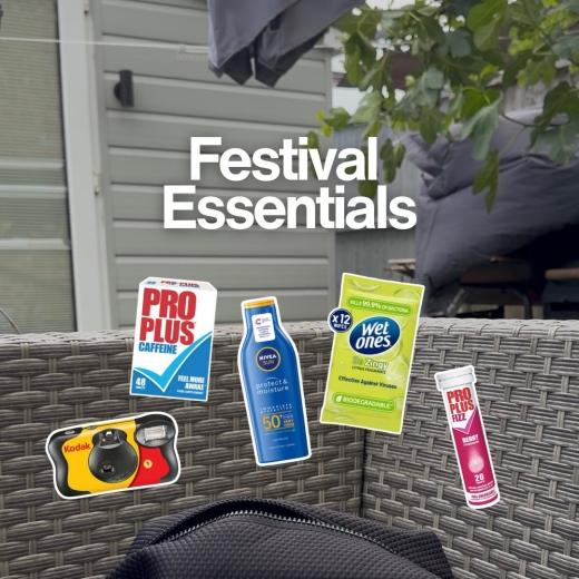 The must-have festival essentials... 